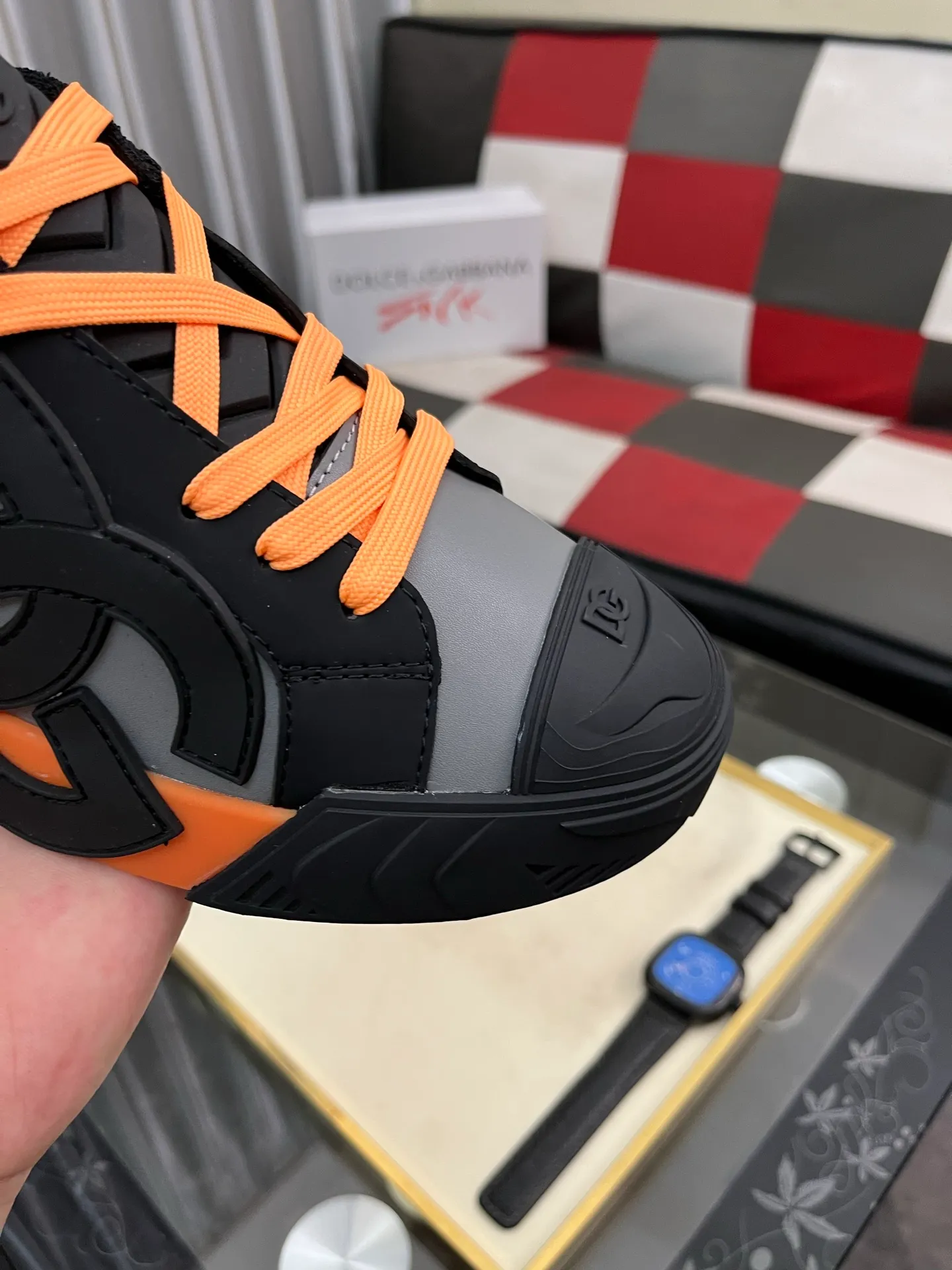 Men's shoes💰500⌚️⌚️【DG】Latest official website high-top casual, men's shoes original quality imported cowhide➕Yangli [Proud] In terms of materials and workmanship, it beats all versions on the market💕Highest quality shipments. Real photos, imported fabrics highlight the unique charm of the brand😘The shoelaces are also original custom-made👻Classic lace-up shoes are very comfortable on the feet, sizes 35-465️⃣colors available